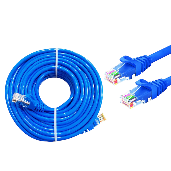 Lan Router Color:blue Adlink UTP Patch Cable CAT6E Lan Cable Blue 30M